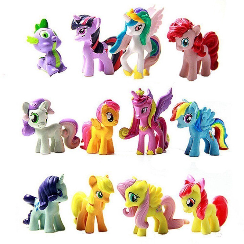 ฟิกเกอร์-my-little-pony-friendship-is-magic-cake-12-ชิ้น