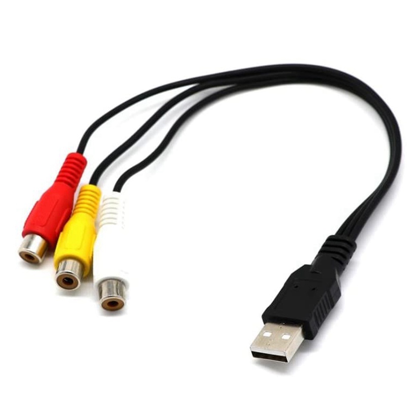 อะแดปเตอร์แปลงสายเคเบิ้ล-usb-เป็น-3rca-usb-ตัวเมีย-เป็น-3-rca-rgb-video-av-สําหรับ-tv-pc-dvr