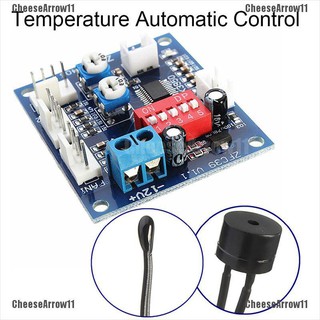 Cod CheeseArrow พัดลมควบคุมอุณหภูมิอัตโนมัติ CPU DC 12V PWM PC