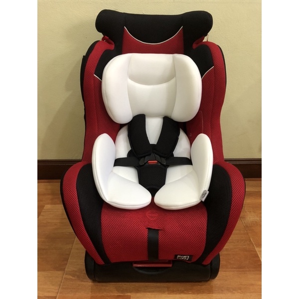 Car Seat คาร์ซีท Mum's Carry รุ่นMc สีแดง ดำ Shopee Thailand