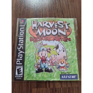 Harvest Moon back to Nature  ps1