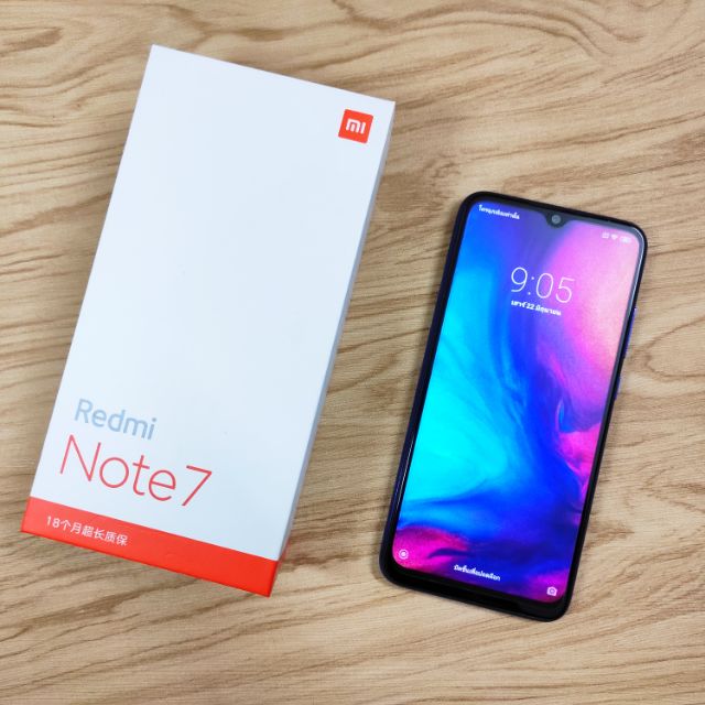 Redmi Note7 Blue 4/64GB (มือสอง) | Shopee Thailand