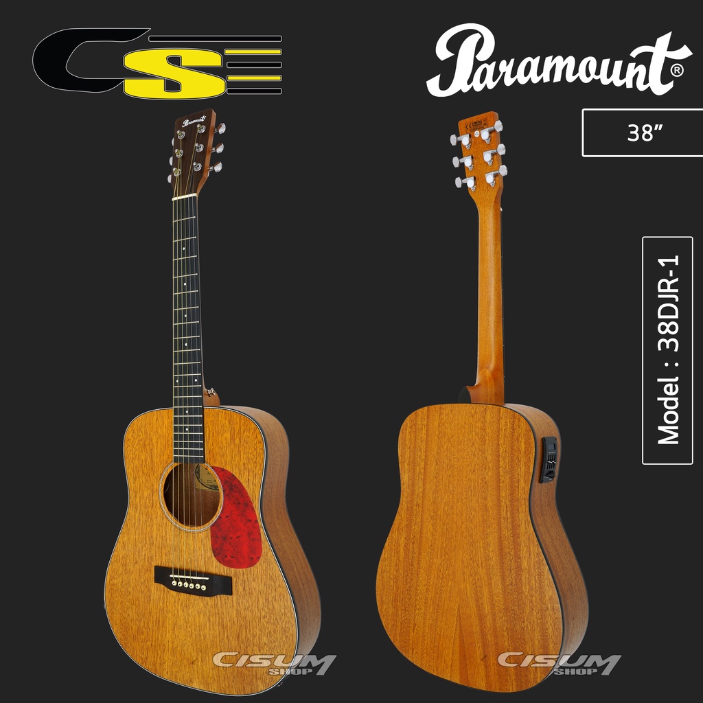 paramount-38djr-1-กีตาร์โปร่งไฟฟ้า-38-ทรง-martin