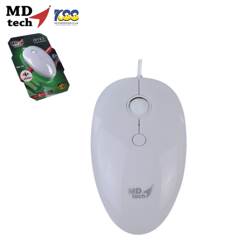 MD-TECH MOUSE MD-88 OPTICAL USB | Shopee Thailand