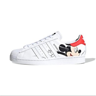 Adidas Superstar Mickey Disney Joint รองเท้าผ้าใบหัว Mickey Mouse