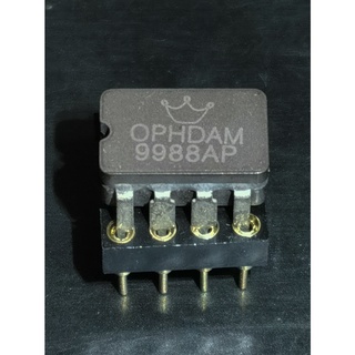 ภาพขนาดย่อของภาพหน้าปกสินค้าDual OP-AMP ออปแอมป์ HDAM9988AP ตัวถังเซรามิค ผลิตที่ U.S.A. เสียงเทพขั้นสุด พร้อมส่ง จากร้าน siamvintage_diy บน Shopee