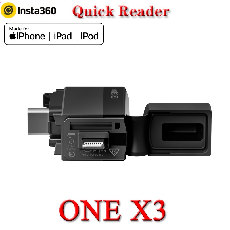 insta360-one-x3-quick-reader-อุปกรณ์เสริมดั้งเดิมสำหรับ-insta360-x3