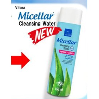 vitara-micellar-cleansing-water-ไวทาร่า-ไมเซล่า-คลีนซิ่ง-วอเตอร์-สำหรับเช็ดทำความสะอาดผิวหน้าอย่างอ่อนโยน-150-ml