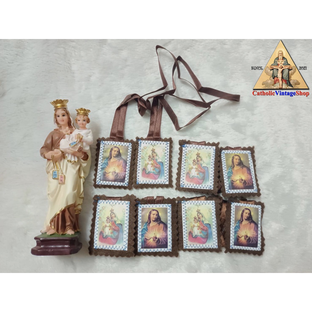 สายจำพวก-scapular-แม่พระประจักษ์แห่งภูเขาคาร์แมล-our-lady-of-mount-carmel-catholic-คาทอลิก-คริสต์