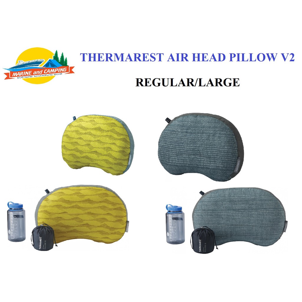Thermarest Air Head Pillow V2 หมอนลมม้วนเก็บได้ สำหรับการเดินทางทุกรูป