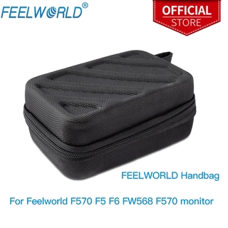 ภาพหน้าปกสินค้าFeelworld เคสกระเป๋าถือแบบพกพาสําหรับ Feelworld F570 F 5 F6 F 568 F570 F6 Plus S55 Etc 5 . 7 \" Camera Field Monitor ( Ls ) ซึ่งคุณอาจชอบราคาและรีวิวของสินค้านี้