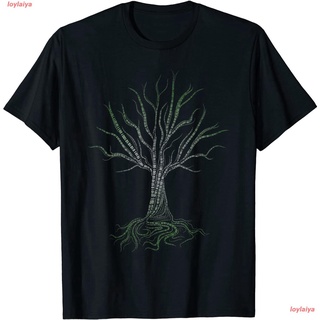 loylaiya นักเขียนโปรแกรม  เสื้อยืด  Original Binary Tree Computer Coding Programmer T-Shirt Tee เสื้อคอกลม เสื้อผู้ชาย เ