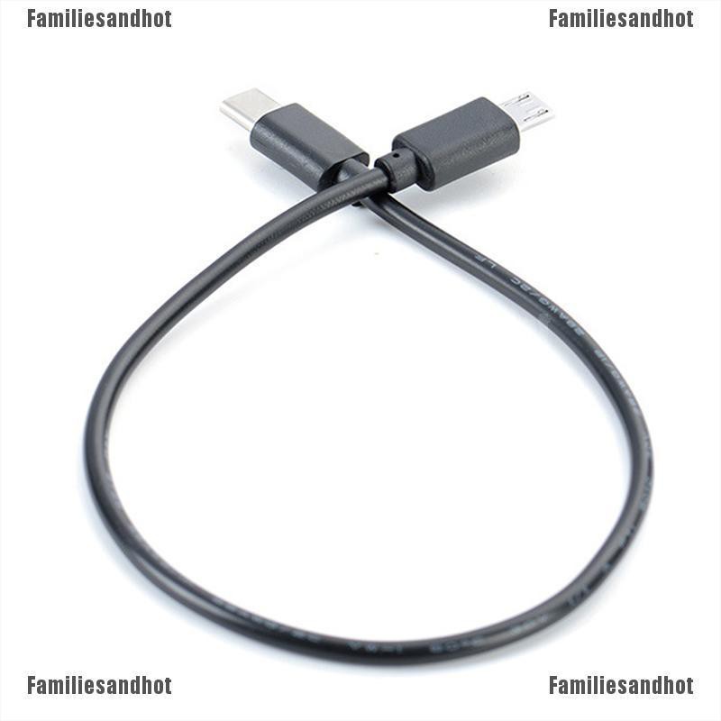 amiliesandhot-type-c-ตัวผู้-เป็น-micro-usb-ตัวผู้-ซิงค์สายชาร์จ-c-สายเคเบิล