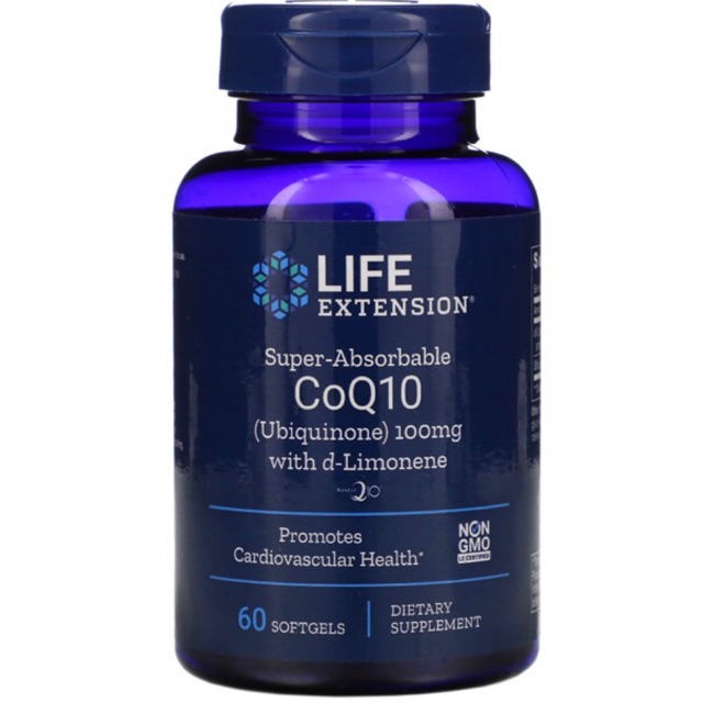 ฉลากใหม่-พร้อมส่ง-life-extension-super-absorbable-coq10-100-mg-60-softgels