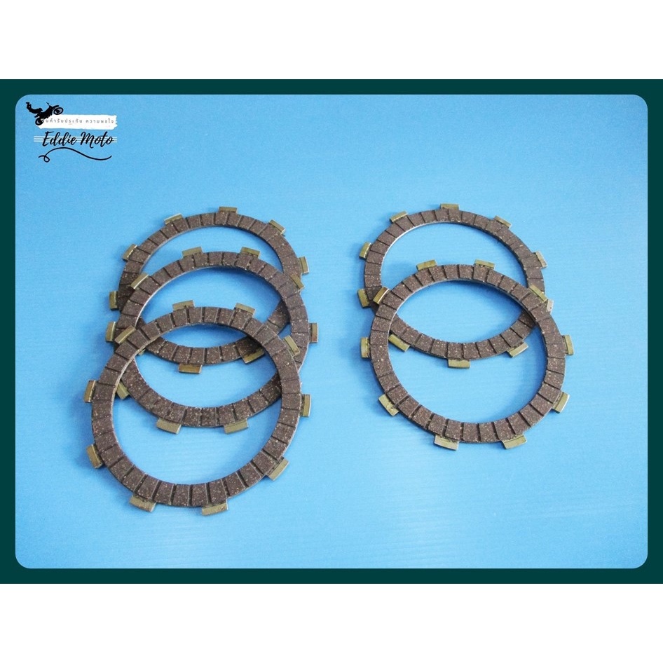 clutch-plate-for-honda-c95-ca92-c92-5-pcs-แผ่นคลัทช์-ผ้าคลัทช์-5-แผ่น-มอเตอร์ไซค์-สินค้าคุณภาพดี