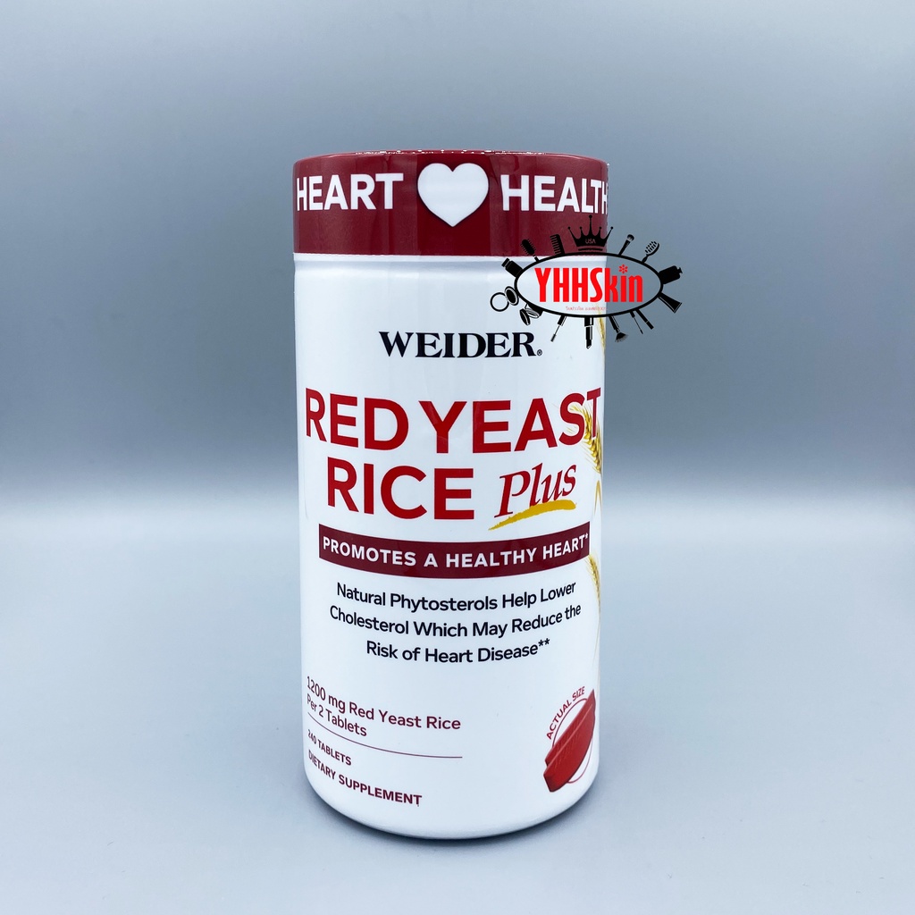 Weider Red Yeast Rice Plus อาหารเสริม ( สินค้าแท้ 100% รับประกัน ...