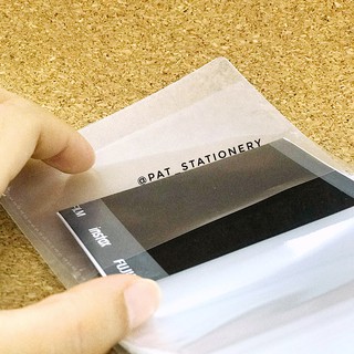ภาพขนาดย่อของภาพหน้าปกสินค้าค่าส่งถูก Muji(มูจิ) แฟ้มโปสการ์ด แฟ้มมิวสิคการ์ด แฟ้มใส่การ์ด 1ช่อง 60ใบ Music card/Postcard BNK48 บั้ม อัลบั้มมูจิ จากร้าน pat_stationery บน Shopee