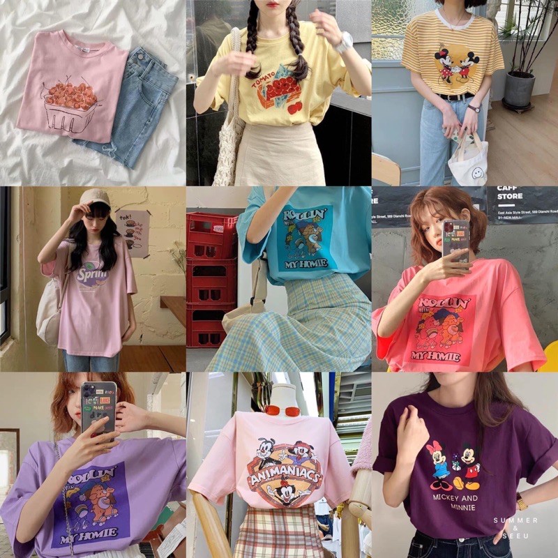 เสื้อยืดนำเข้าจากเกาหลี