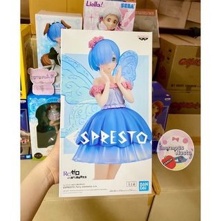 ฟิกเกอร์แท้ รีซีโร่ : เรม ชุดนางฟ้าผีเสื้อ (!!พร้อมส่ง!!) Figure Espresto Re Zero Kara Hajimeru Isekai Seikatsu : Rem