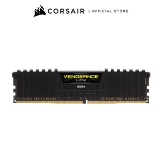 CORSAIR RAM VENGEANCE® LPX 8GB (1 x 8GB) DDR4 DRAM 2666MHz C16 Memory Kit - Black