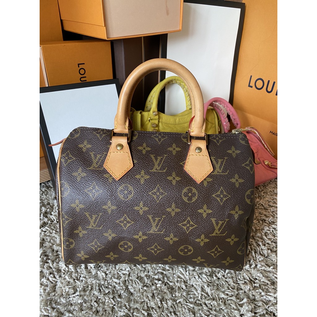 used-lv-speedy-25-monogram-dc93