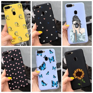 เคสโทรศัพท์มือถือลายดอกทานตะวันสําหรับ Oppo A9 2020 A5 2020 A11X A52 A72 A3S A5S A 5 A 7 A12 A31 2020