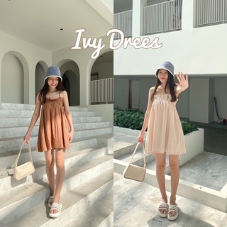 Bonnie Goods|Ivy Dress เดรสสายเดี่ยวสม็อคอก