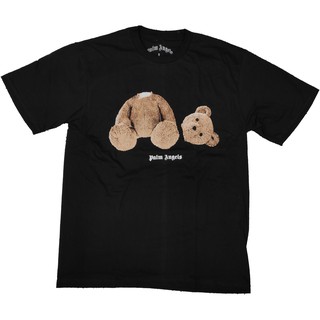 ⭐ Palm Angels ⭐ เสื้อยืด คอกลม แขนสั้น แฟชั่น หมี ปาล์ม แองเจิ้ล kill bear unisex