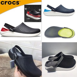 ส่งจากกรุงเทพ crocs Literide รองเท้าแตะ พรีเมี่ยมของแท้รองเท้า รองเท้าชายหาด รองเท้าลำลองผู้ใหญ่