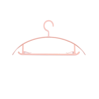 โปรโมชั่น : ร่องกันลื่น ไม้แขวนเสื้อพลาสติก ไม้เเขวนขอบกันลื่น รุ่นกันลื่น สีพาทเทล ที่แขวนเสื้อยืดหยุ่นได้ พร้อมส่ง