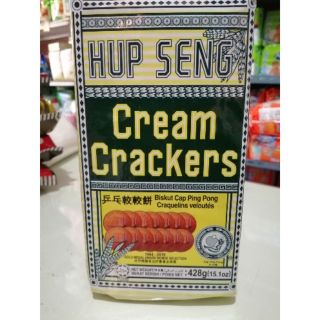🍪บิสกิตครีม Cream Crackers น้ำหนัก 428 กรัม