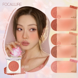 Focallure บลัชออน เนื้อแมตต์ กันน้ํา นุ่ม เรียบเนียน ธรรมชาติ สีนู้ด ติดทนนาน เครื่องสําอางแต่งหน้า บลัชออ