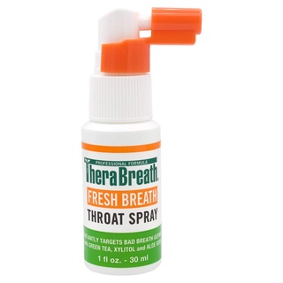 ภาพขนาดย่อของภาพหน้าปกสินค้าTheraBreath Fresh Breath Professional Formula Throat Spray with Green Tea, 1 oz. ราคา 420 บาท จากร้าน babythingshopthailand บน Shopee ภาพที่ 5