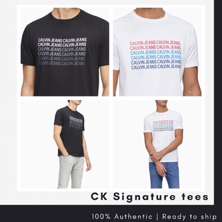 Calvin Klein graphic logo T-shirts