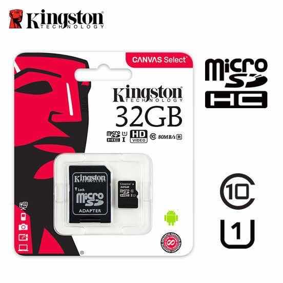 ของแท้-เมมโมรี่การ์ด-kingston-16gb-32gb-64gb-memory-card-micro-sd-sdhc-16gb-32gb-class10คิงส์ตัน