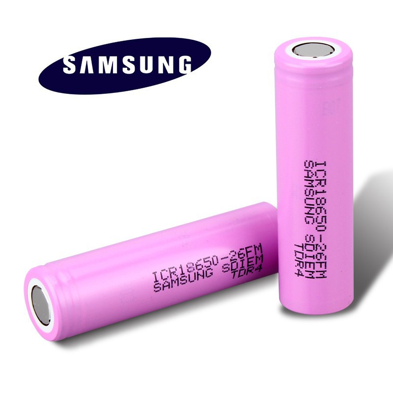 ถ่านชาร์จSamsung ICR18650-26F 18650 1,300mAh 3.7v | Shopee Thailand
