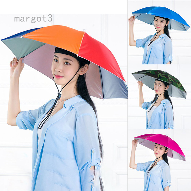 ภาพหน้าปกสินค้าหมวกร่มกันแดดสําหรับตกปลากลางแจ้ง จากร้าน margot3.th บน Shopee