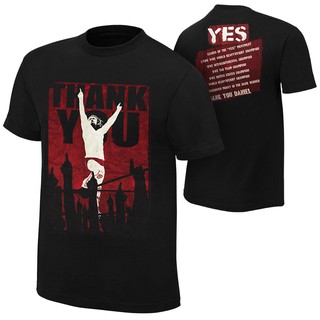 เสื้อยืดผ้าฝ้ายพิมพ์ลายขายดี Daniel Bryan "Thank You" T-Shirt