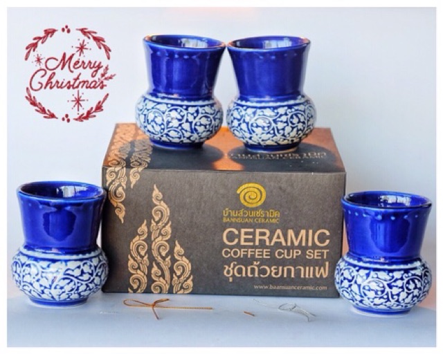 baansuan-ceramic-ชุดแก้ว-เซรามิค-ลายไทย-ของขวัญ-ปีใหม่