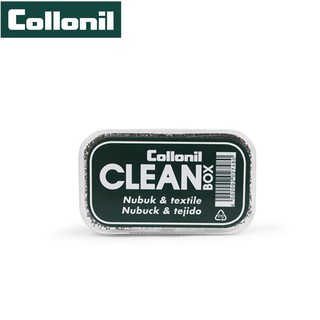 สินค้า COLLONIL CLEAN BOX แปรงทำความสะอาดหนังกลับและสิ่งทอ ใช้ทำความสะอาดแบบแห้ง ช่วยฟื้นฟูใยขนสำหรบหนังกลับ หนังนูบัค