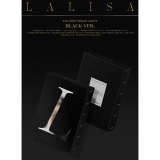 ของแถมเวบ ปลายทางทักdm พร้อมส่งLISA First Single album #LALISA KTOWN 750,YG 790 เวอร์ Gold/Black(มัดจำ90) Kit 870