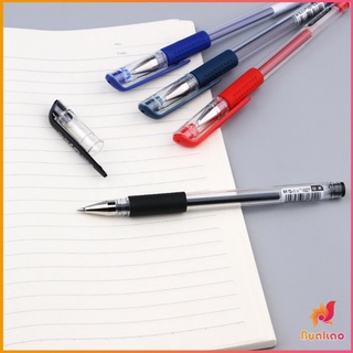 BUAKAO ปากกาเจล คลาสสิค 0.5 มม. แดง น้ำเงิน ดำ  Gel pen
