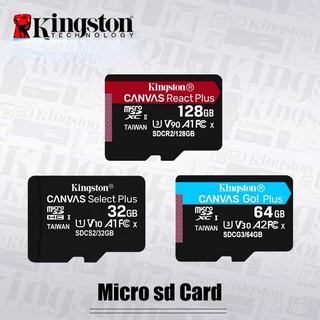 Kingston ใหม่ การ์ดหน่วยความจํา microSD 128GB 16GB 32GB 64GB Class10 TF 256GB 512GB สําหรับโดรน gopro DJ