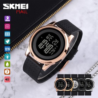 สินค้า Skmei 1502 นาฬิกาจับเวลาดิจิทัล 9 มม. บางมาก กันน้ํา 30 ม. แฟชั่น สําหรับผู้ชาย