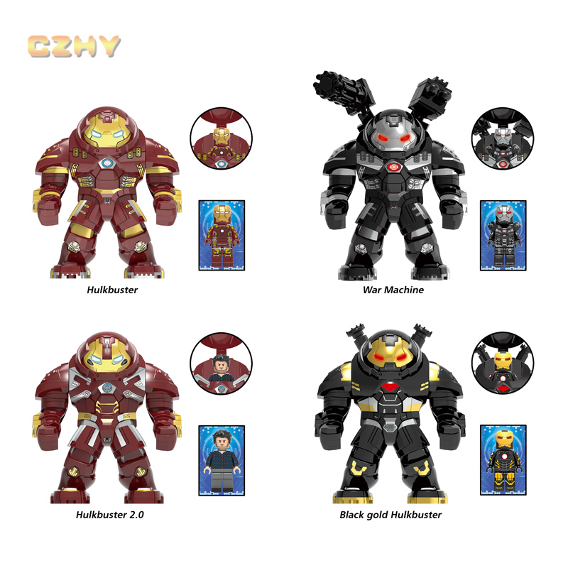 ของเล่นตัวต่อฟิกเกอร์-เครื่องสงคราม-hulkbuster-ironman-ขนาดใหญ่-ของขวัญ