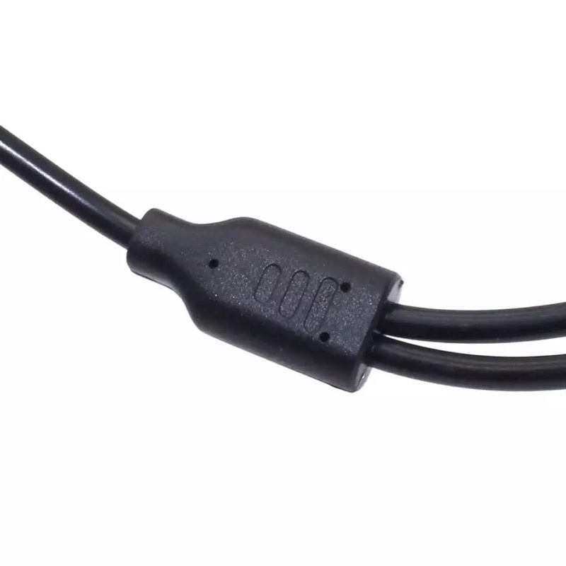 DCปลั๊กชายไปยัง2คู่USB Jack JackหญิงY Splitter Hubสายเคเบิลอะแดปเตอร์ ...