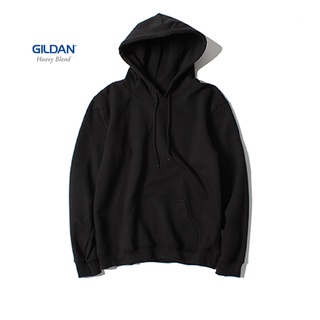 สินค้า Gildan® Heavy Blend™ Adult Hooded Sweatshirt Black ฮู้ดแบบสวม - ดำ
