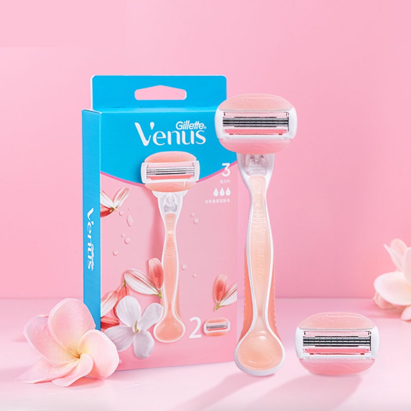 gillette-venus-มีดโกนหนวด-5-ชั้น-พร้อมสบู่หล่อลื่น-ปลอดภัย-สําหรับผู้หญิง