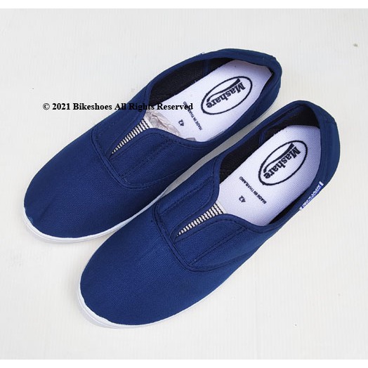 mashare-รองเท้าผ้าใบมาแชร์-m101-ทรงบัดดี้สีกรมพื้นขาว-118-บาท-ส่งฟรี-ส่งของทุกวันเร็วที่สุด