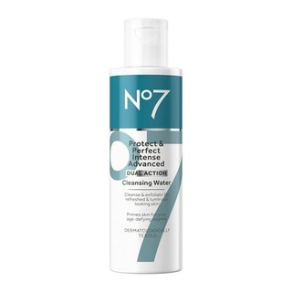 *SALE* NO7 โพรเท็ค แอนด์ เพอร์เฟ็ค อินเทนซ์ แอดวานซ์ ดูออล แอคชั่น คลีนซิ่ง วอเทอร์ 200มล. Exp04/24 (รายละเอียดด้านใน)